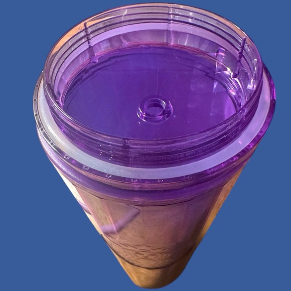 Starbucks Coffee/ Kaleidoscope‎ Dome Tumbler/ Purple Venti/2022 Collector W/Tag - Picture 6 of 10